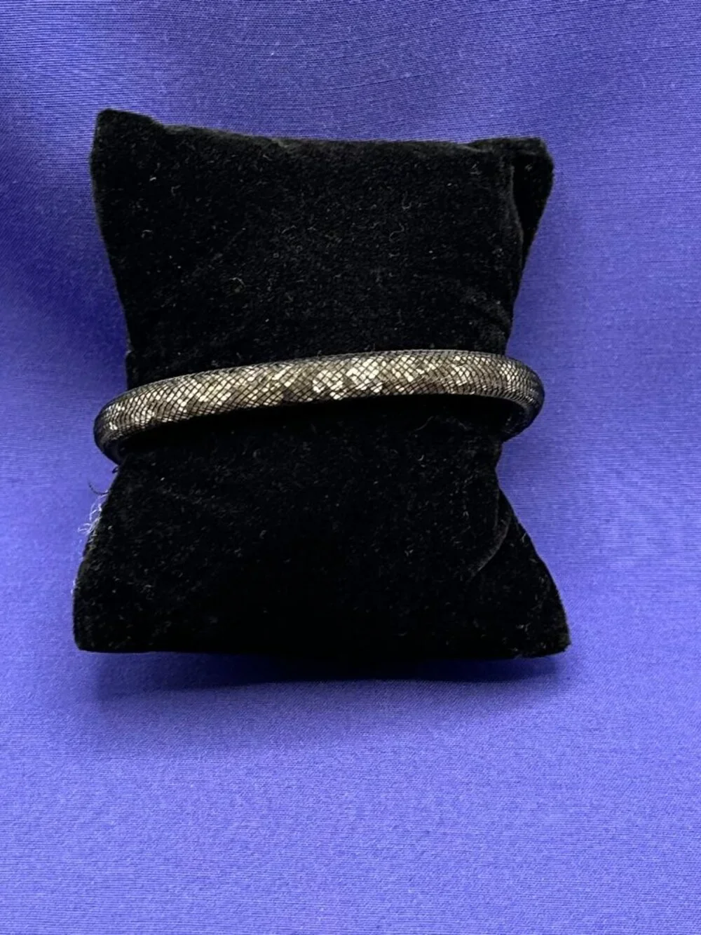 Swarovski Stardust Black Crystal Mesh Bracelet